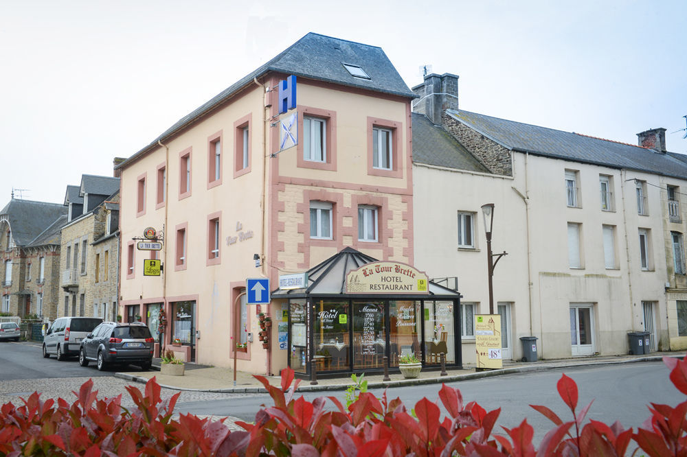 Logis Hotel Et Restaurant La Tour Brette Pontorson Exterior foto